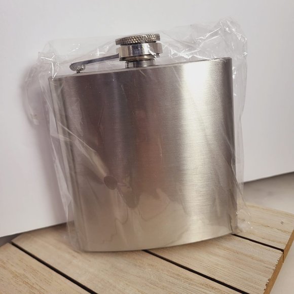 Liquor Pocket Hip Flask Stainless Steel Whiskey Screw Cap Flagon Bar Accessories - Picture 4 of 4